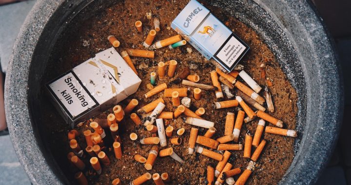 Smoking, ashtray, cigarettes — Stuart Piltch: Revolutionizing Employee Benefits at Risk Strategies Consulting